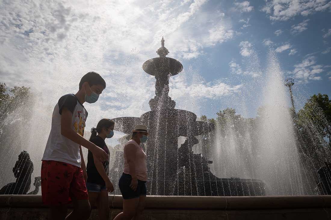 Precaución por ola de calor en Mendoza.
Se mantienen las condiciones de peligro por altas temperaturas. Foto: Ignacio Blanco