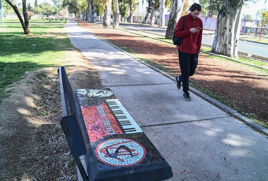 El Paseo del Rock en el parque San Vicente.