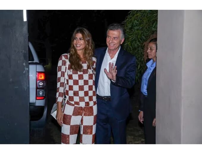 Mauricio Macri junto a Juliana Awada. Foto: Gentileza La Nación