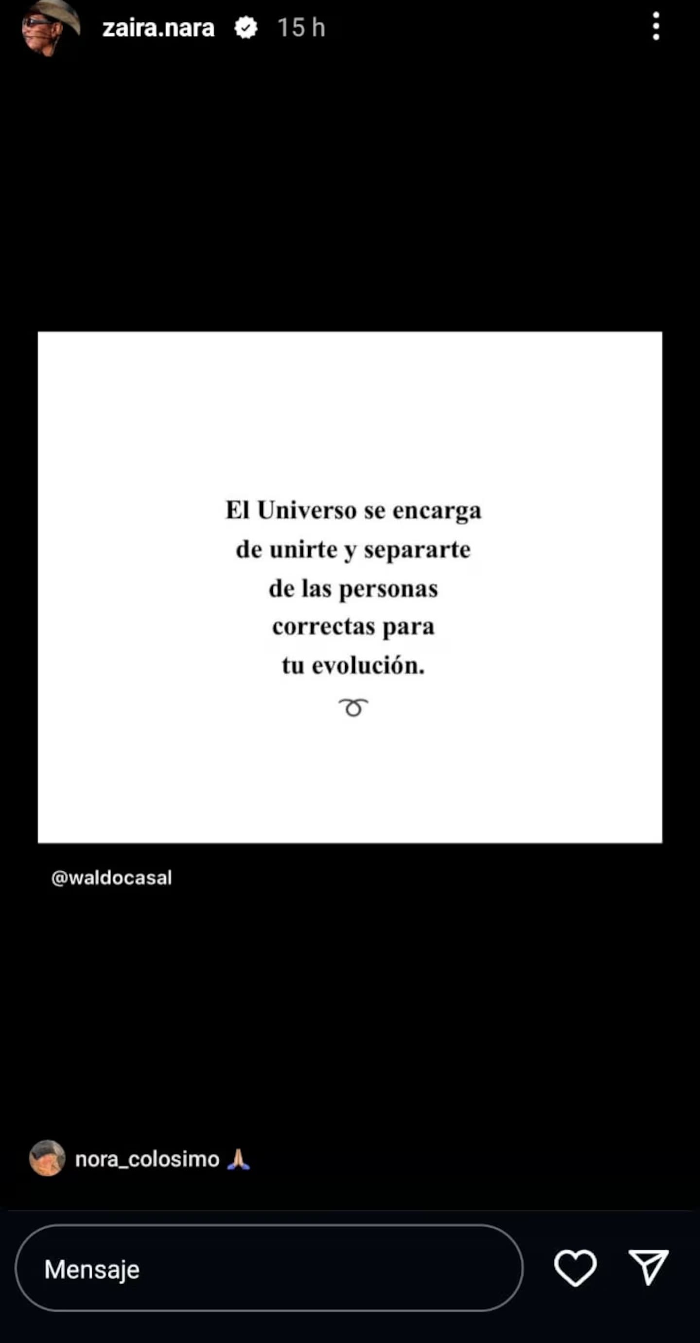 La hermana de Wanda reflexionó en redes sociales sobre los acontecimientos de familia.