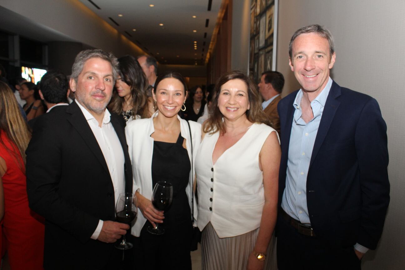 Diego Lagos, Rosario Ariño, María Sance y Fernando Gabrielli.