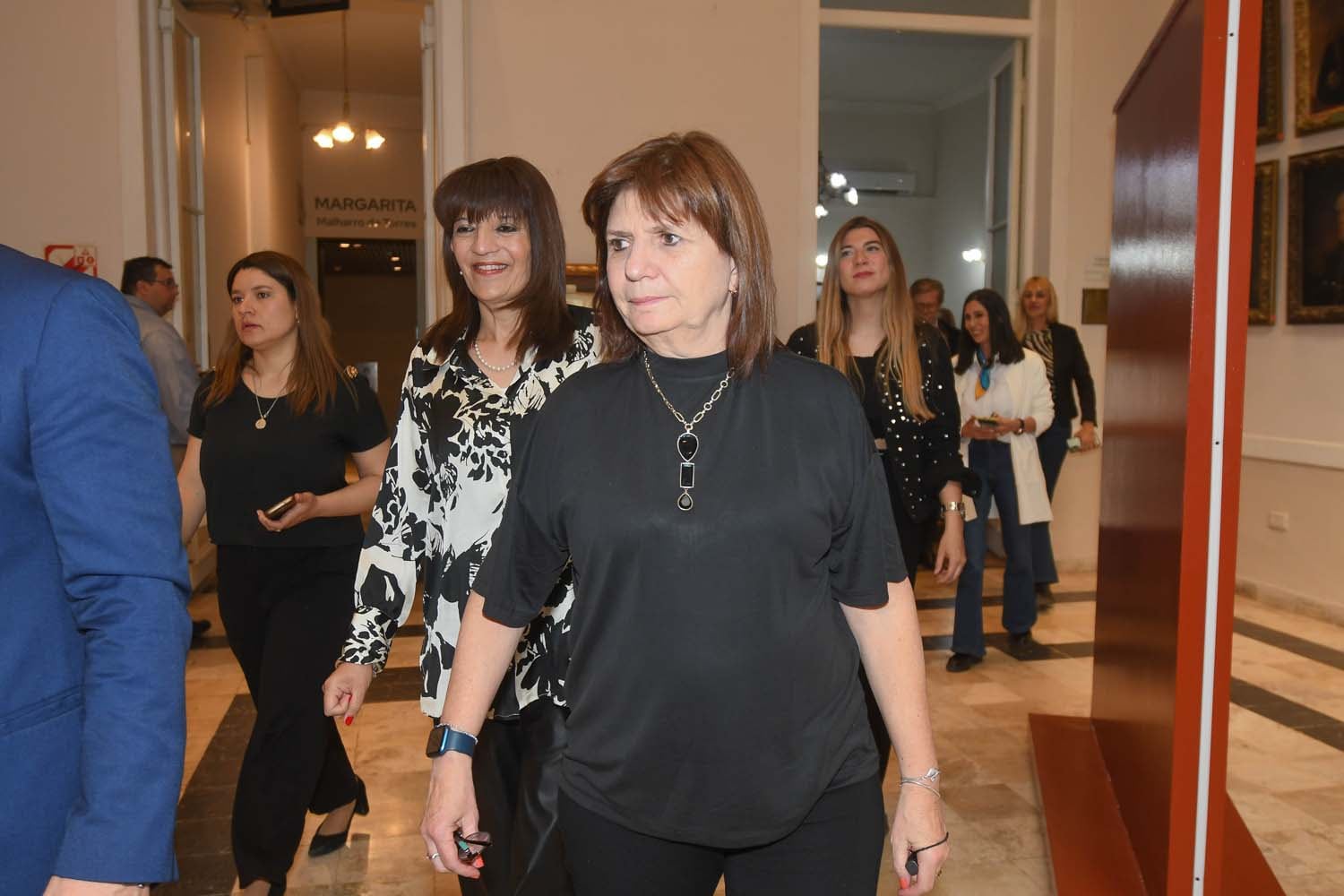 Patricia Bullrich, llegó a Mendoza y visitó la Legislatura provincial.
Foto: José Gutierrez / Los Andes