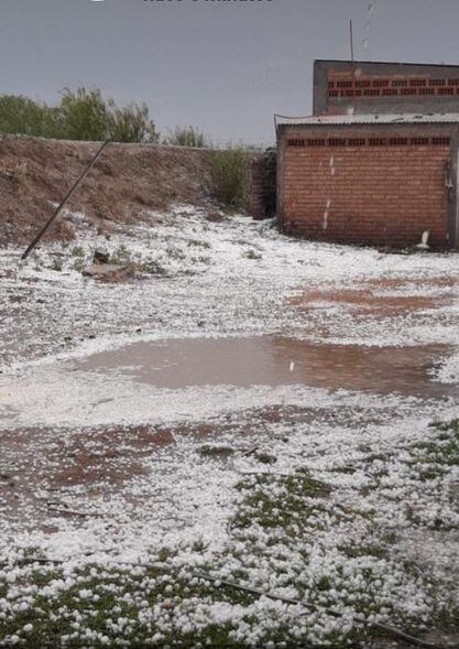 Una fuerte tormenta afectó a varias localidades del Este provincial durante la tarde y noche del jueves. Gentileza.