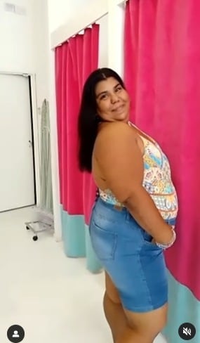 El debut de Camila como modelo.