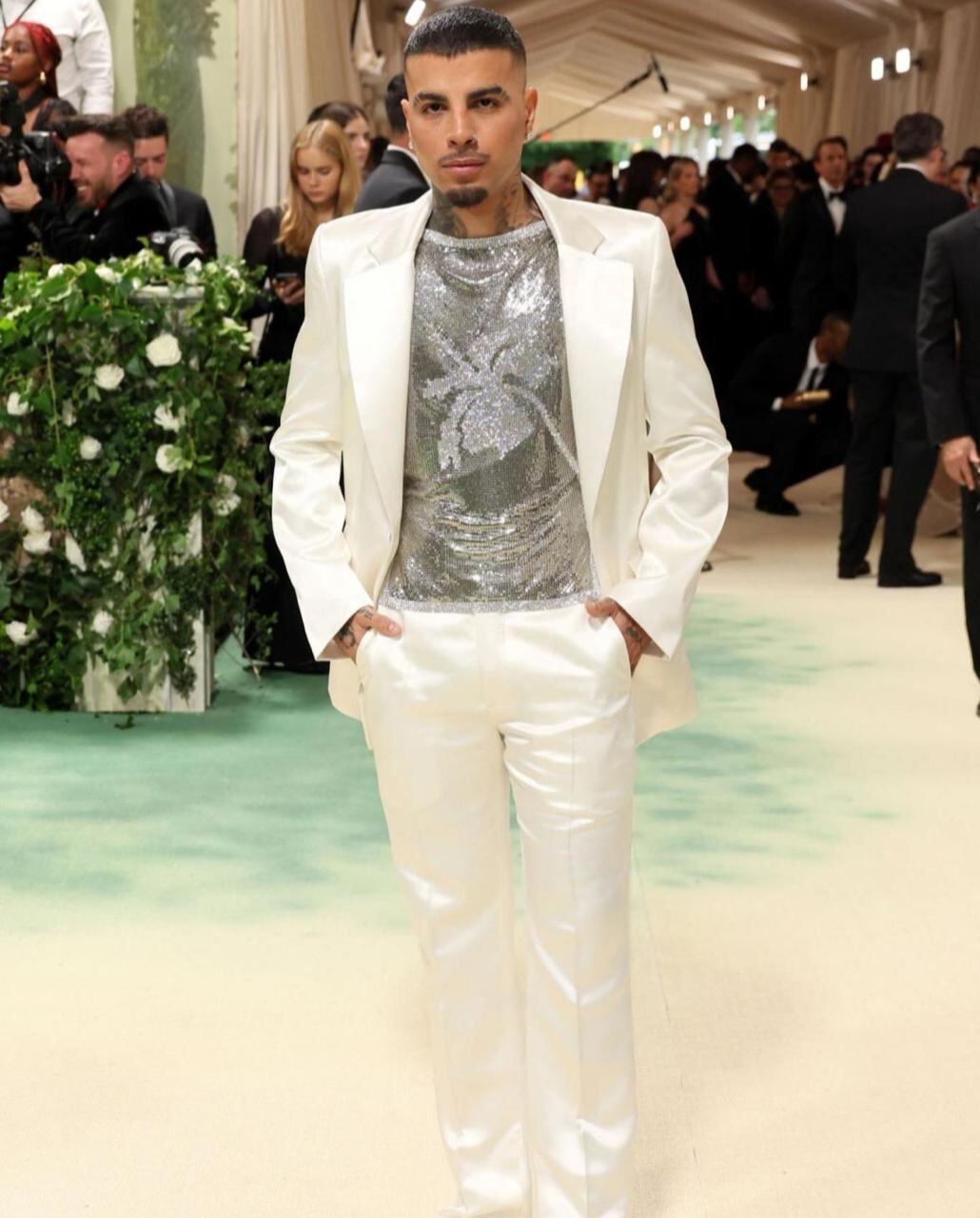 Raw Alejandro en la Met Gala 2024 - Getty Images.