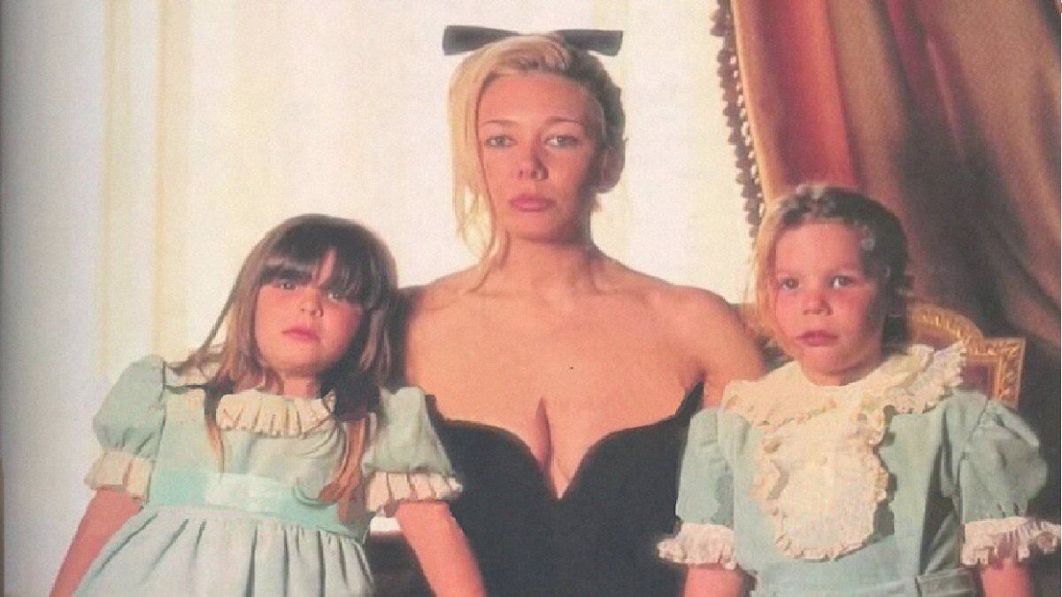 Mariana nannis y las postales retro de Alex y Charlotte Caniggia