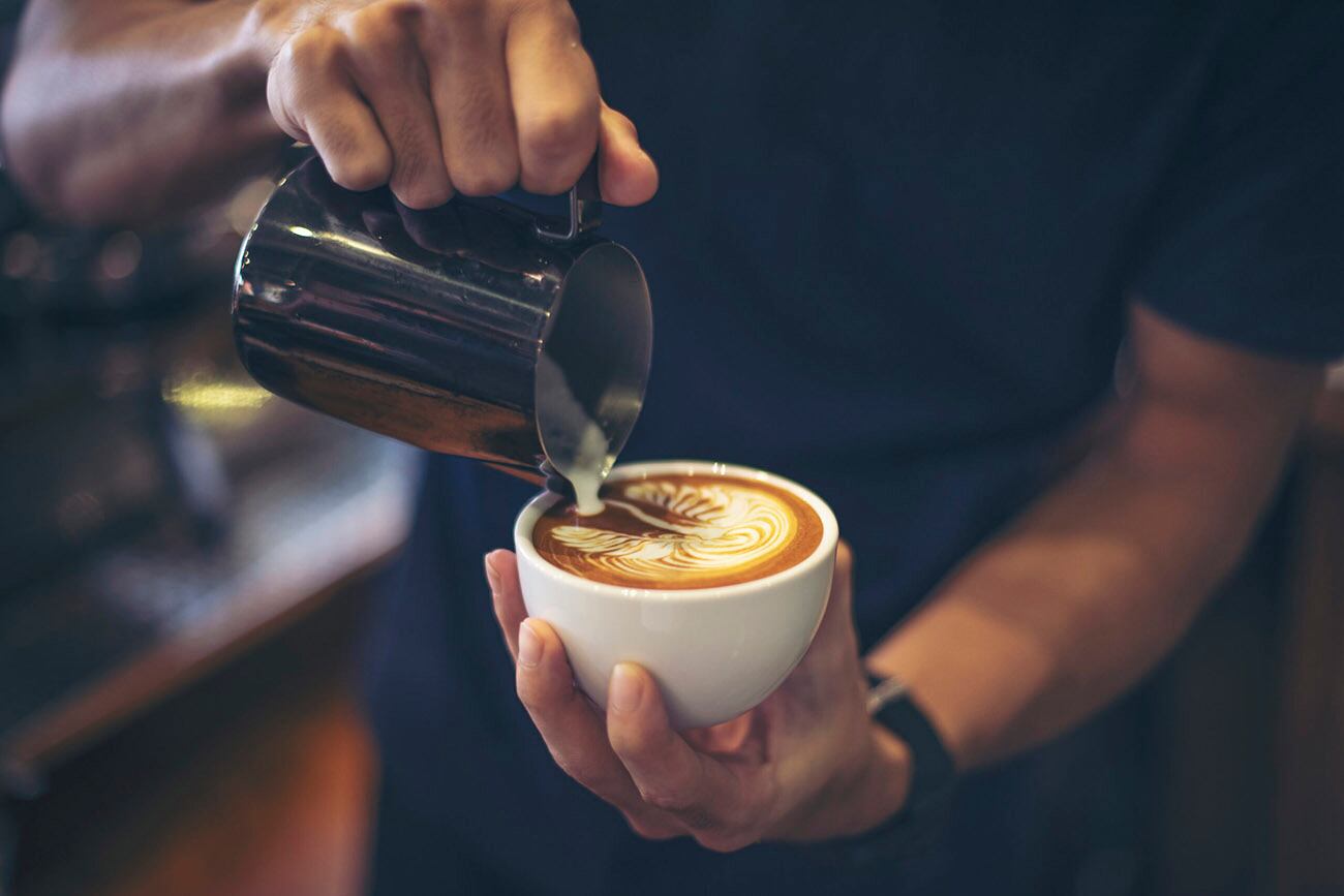  Si te gusta tomar café con leche, usá poca leche.