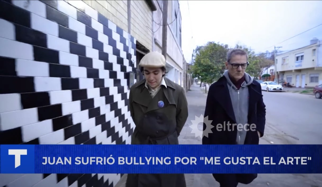 Juan Sánchez hoy, el nene de "me gusta el arte" (El Trece)