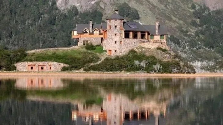 La casa de Marcelo Tinelli en Chubut