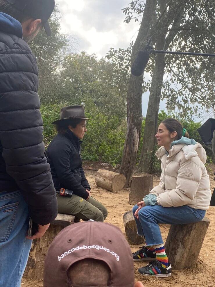 Juana Viale esta inmersa en un proyecto ambiental.