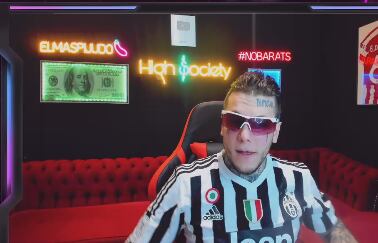 Alex Caniggia y su sala gamer