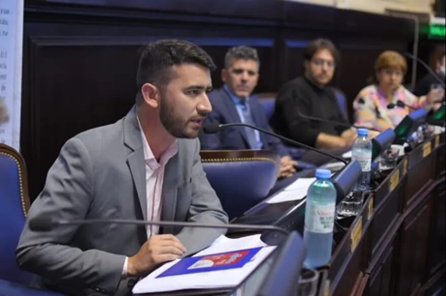 El diputado por Libertad Avanza, Nahuel Sotelo.