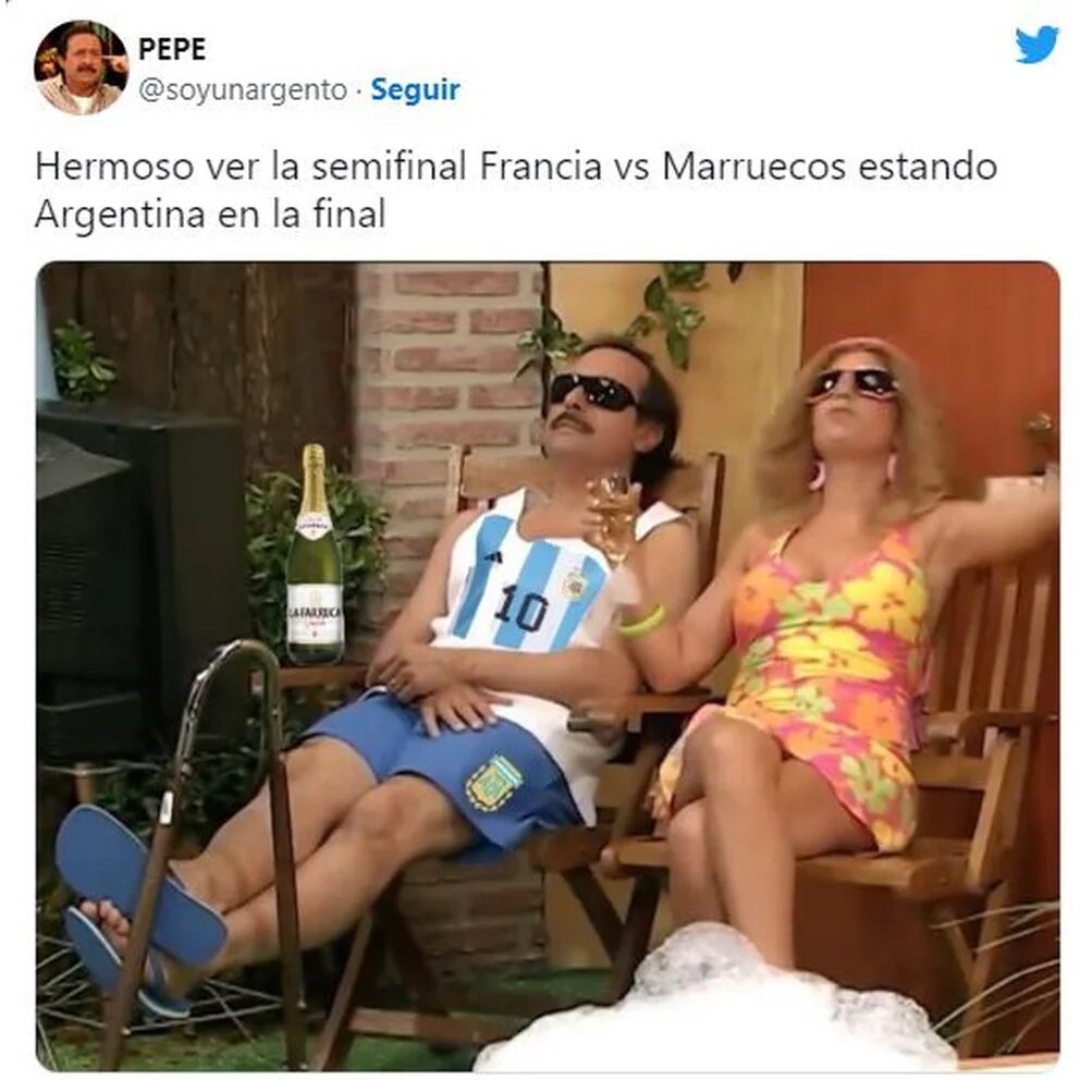 Los mejores memes del triunfo de Francia ante Marruecos. Foto: Infobae