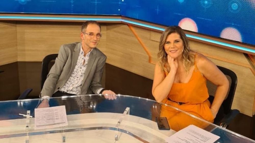 El blooper en vivo en TN: le enviaron saludos a "Elva Ginón"