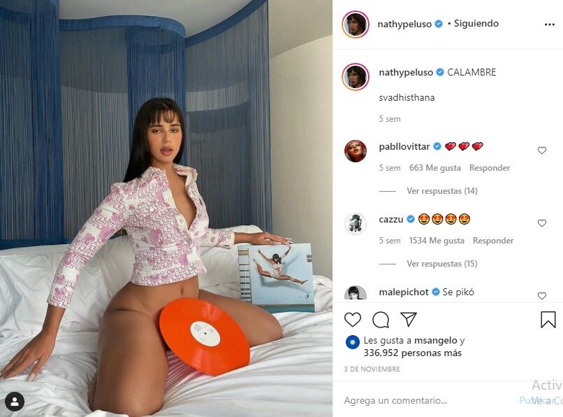 Nathy Peluso en redes