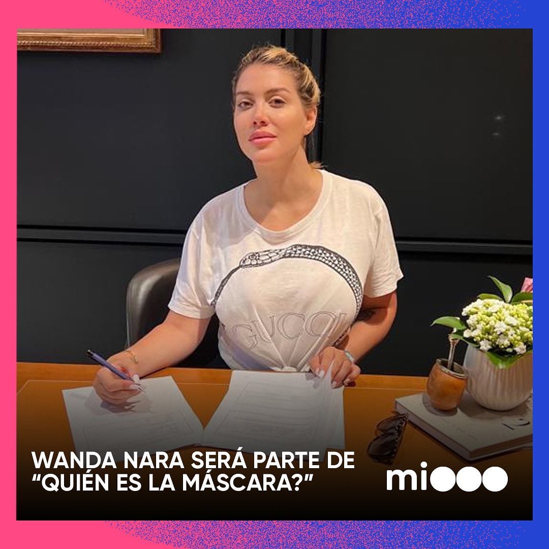 Wanda Nara firmó contrato y se suma a un programa de entretenimientos de Telefe.