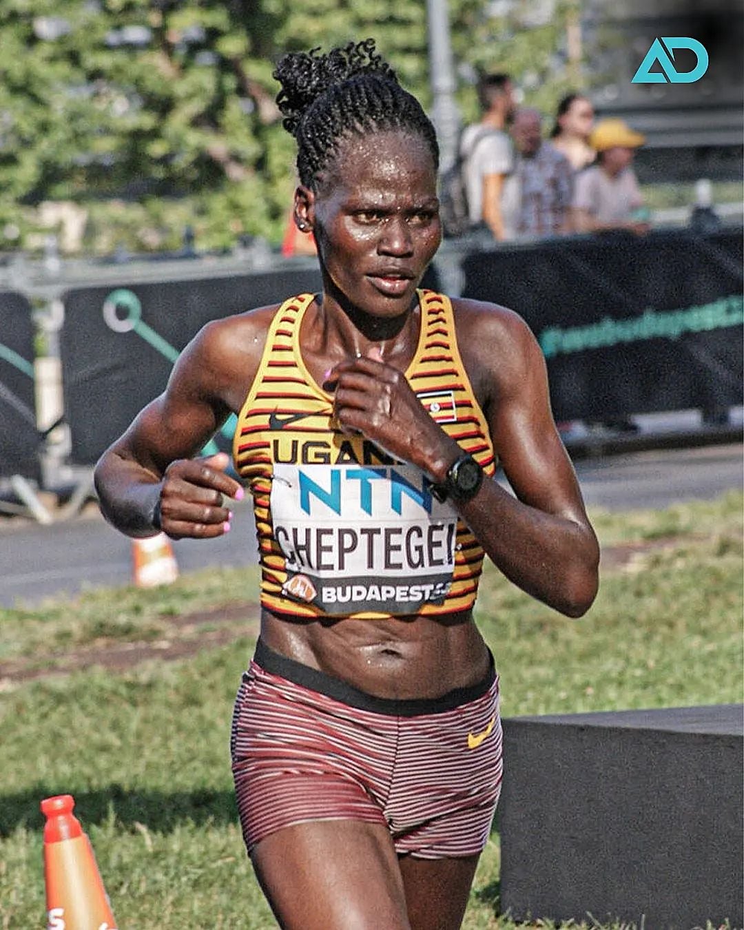 Rebecca Cheptegei quedó internada con quemaduras en el 75% de su cuerpo