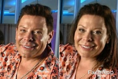 Gabriel Canci en FaceApp