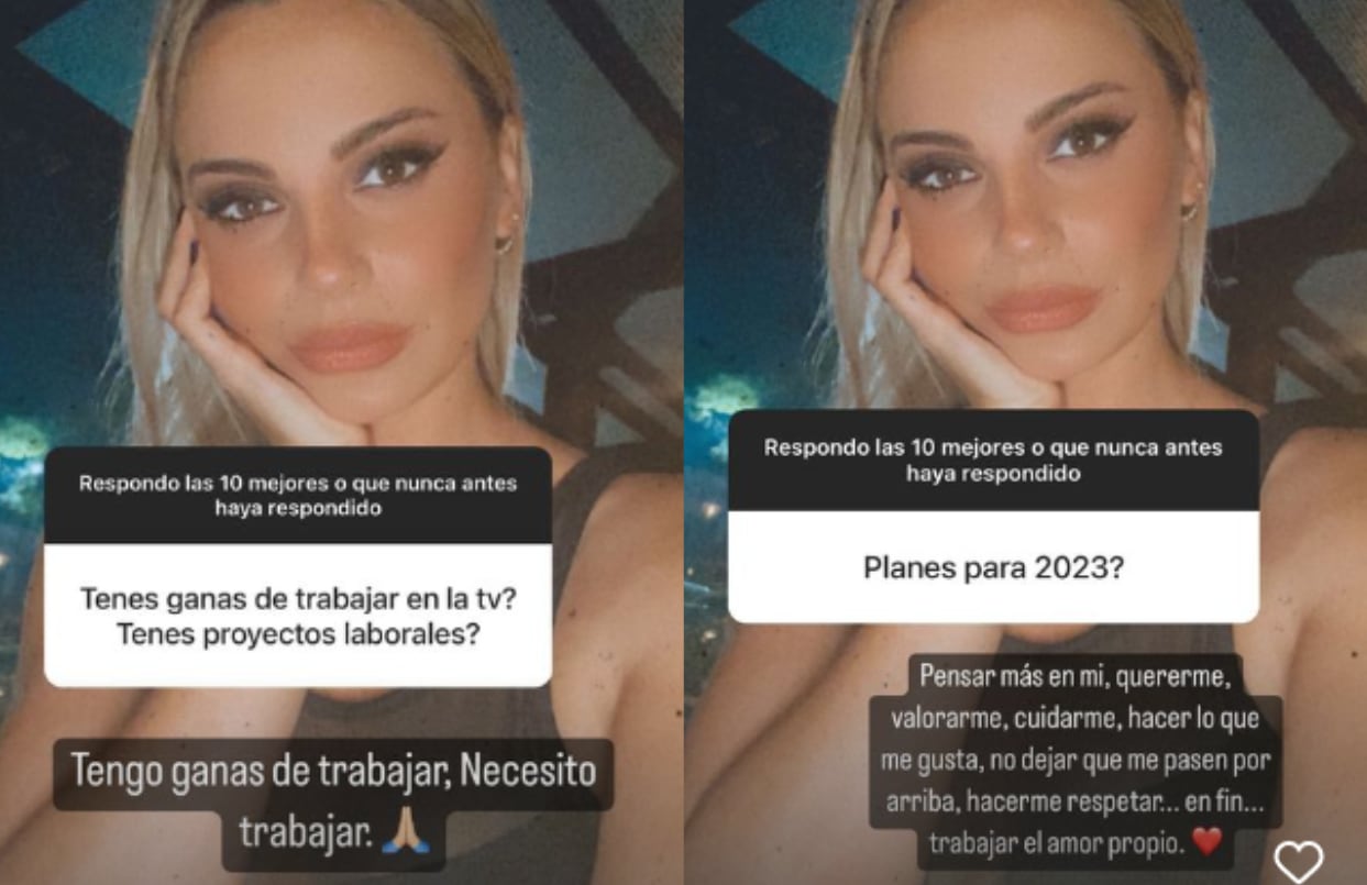 Erika Mitdank y sus historias de Instagram