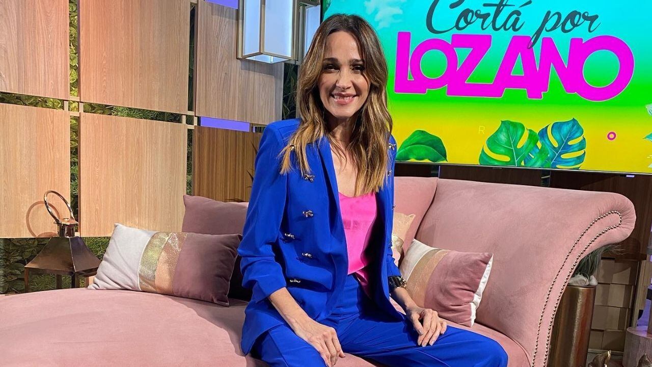 Vero Lozano ya se puede parar y lo hizo en el vivo de su programa