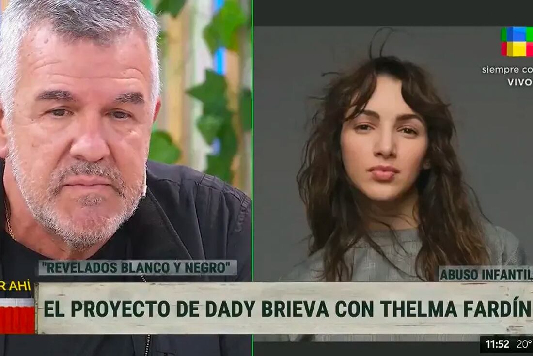 Dady Brieva habló en Es por Ahí de su nuevo proyecto con Thelma Fardin.