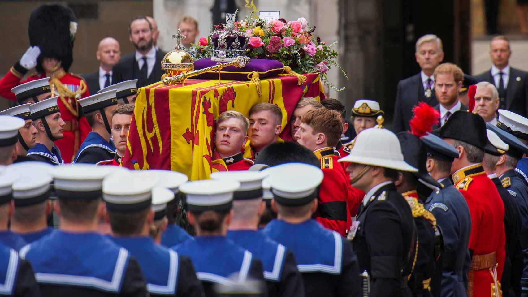 El último adiós a la Reina Isabel II, en Westminster.