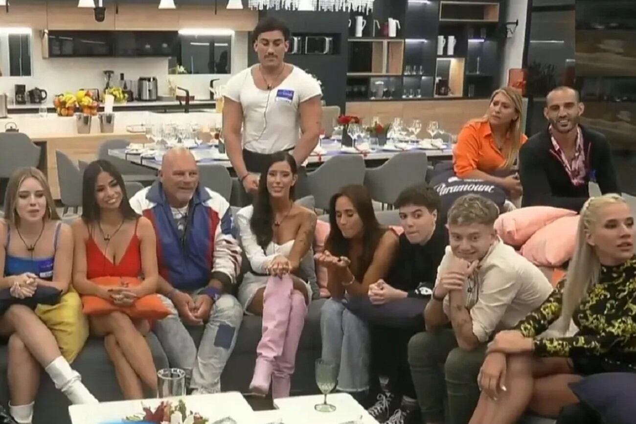 Foto grupal de Gran Hermano 2022. (Captura de pantalla).