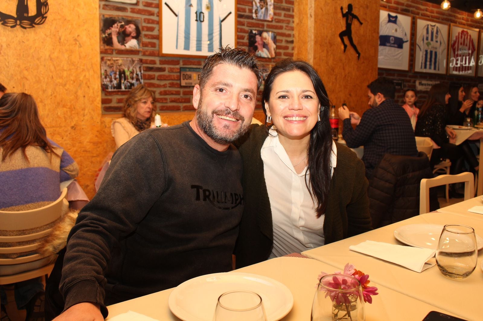 Martín Carreño y Johana Krum. - Foto: Nicolás Guevara