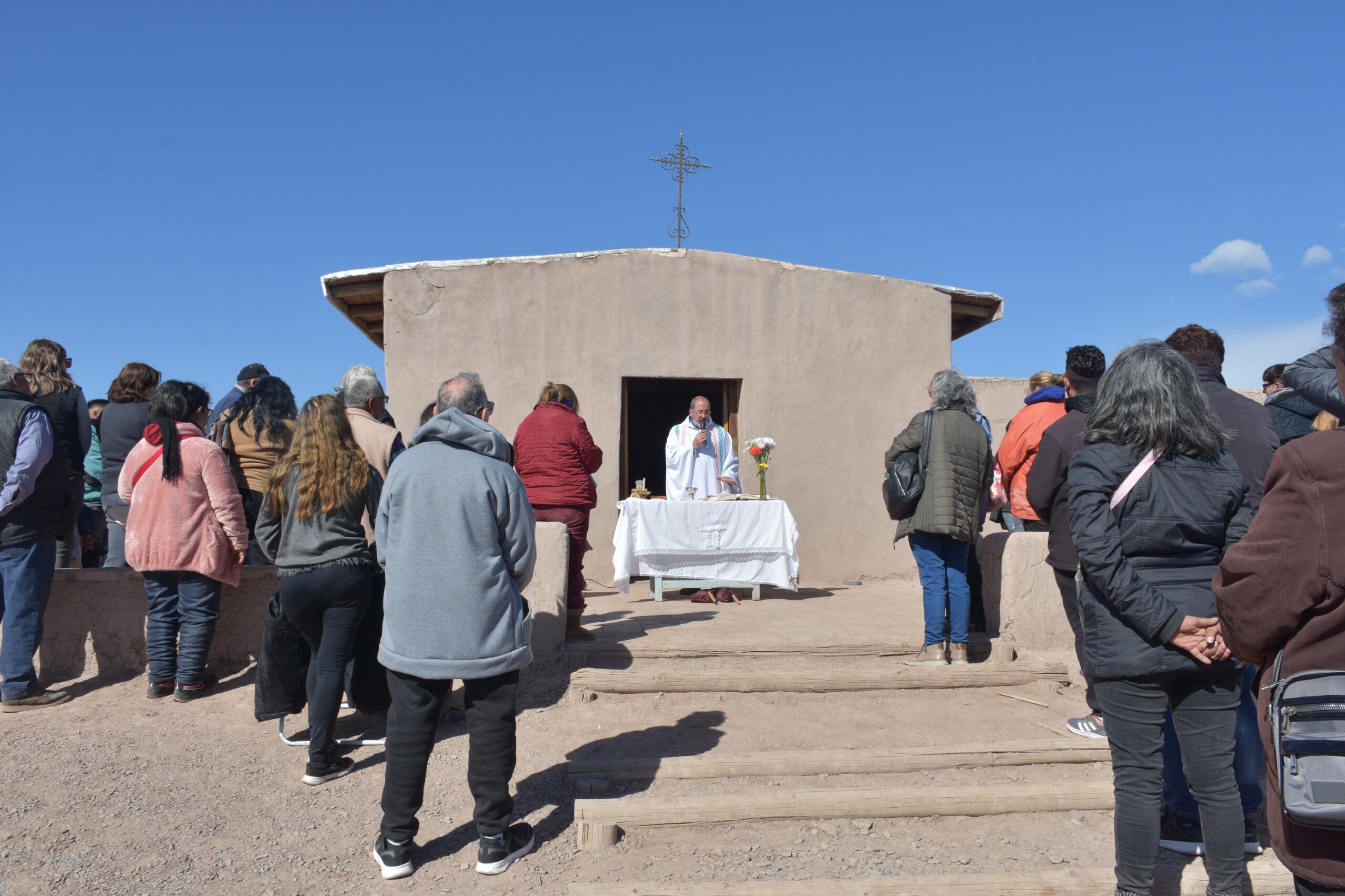 Las distintas misas que se han realizado en honor a la Virgen.