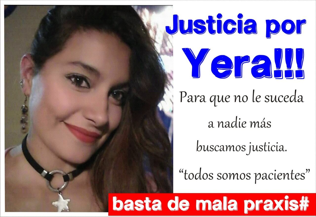 Hace 6 meses que "Yera" Oro falleció, y su familia encabeza un pedido de justicia. 