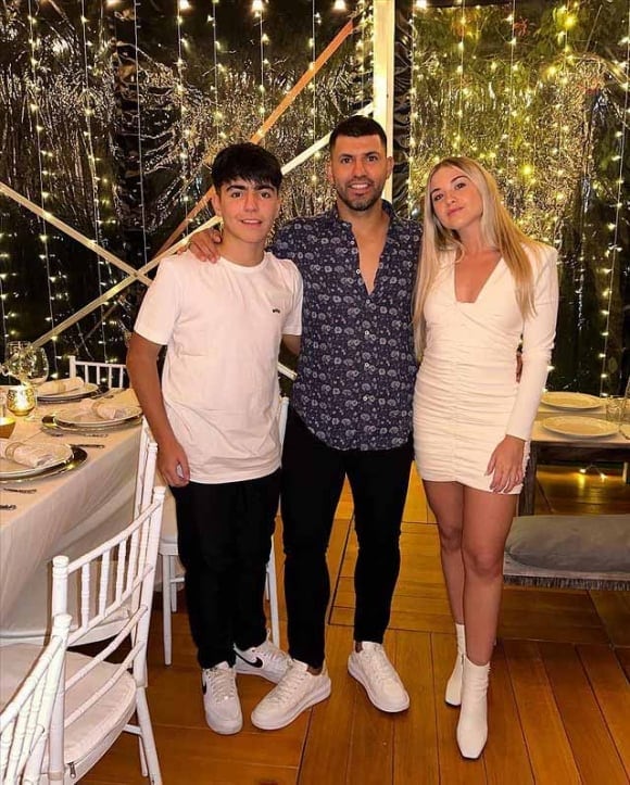 El Kun Agüero confesó la posibilidad de ser otra vez padre