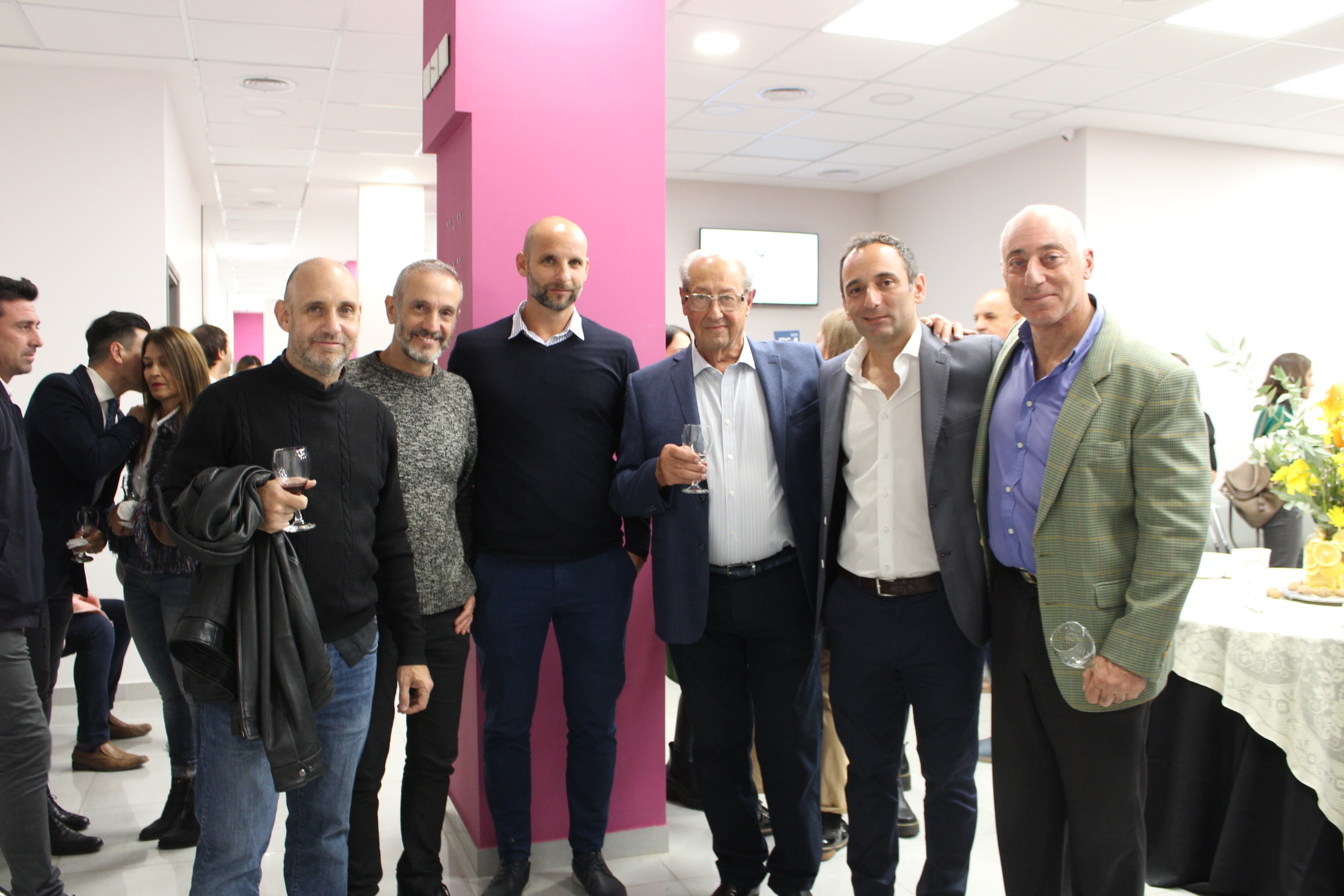 Álvaro Diez de Oñate, Augusto Bosshardt, Leandro Carmona, Diap Félix, Juan Manuel Fernández Caetano y Pablo Atchabahian.