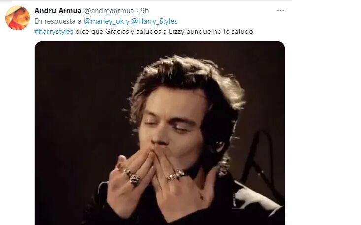 Los memes estallaron por el saludo de Marley para Harry Styles