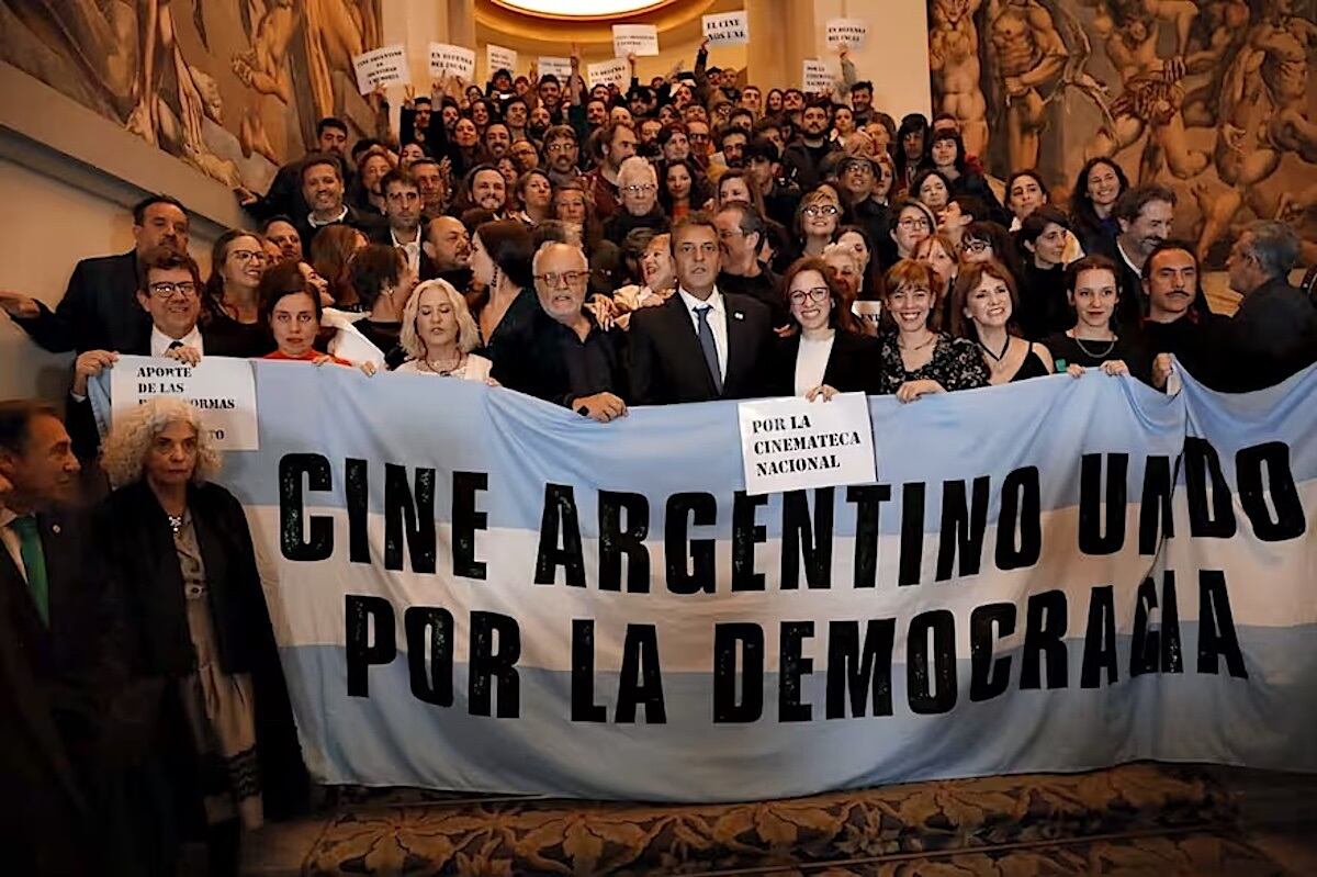 Massa convirtió al Festival de Cine de Mar del Plata en un acto partidario y estalló la polémica / Instagram @mardelplataff