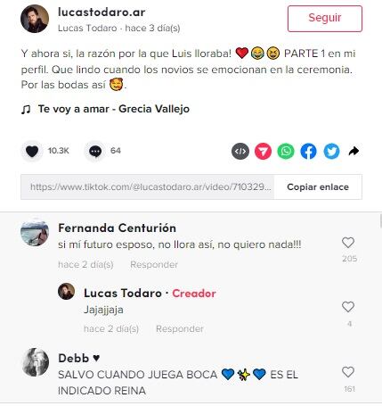 En TikTok los comentarios aseguraron que "es el indicado".