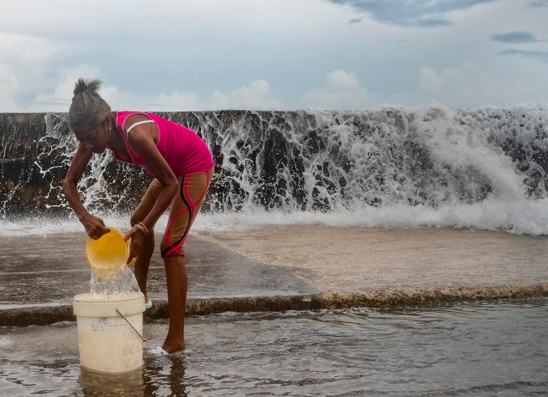 El huracán alcanzó categoría 3 en su paso por Cuba. Foto: EFE