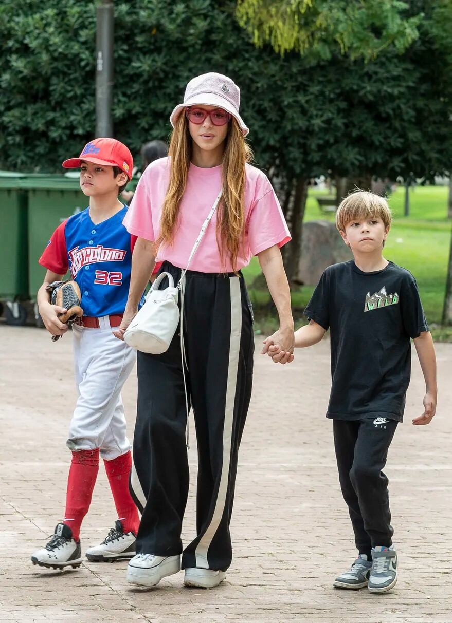 Shakira y Gerard Piqué se cruzaron en un evento de uno de sus hijos.