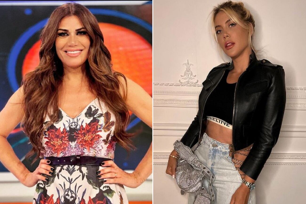 Flor de la V cuestionó a Wanda Nara. (Instagram)