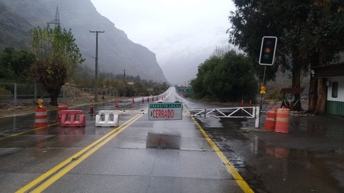 Paso a Chile cerrado. Foto: X / @VALLEOVA