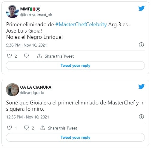 Primera gala de eliminación de Masterchef Celebrity 3