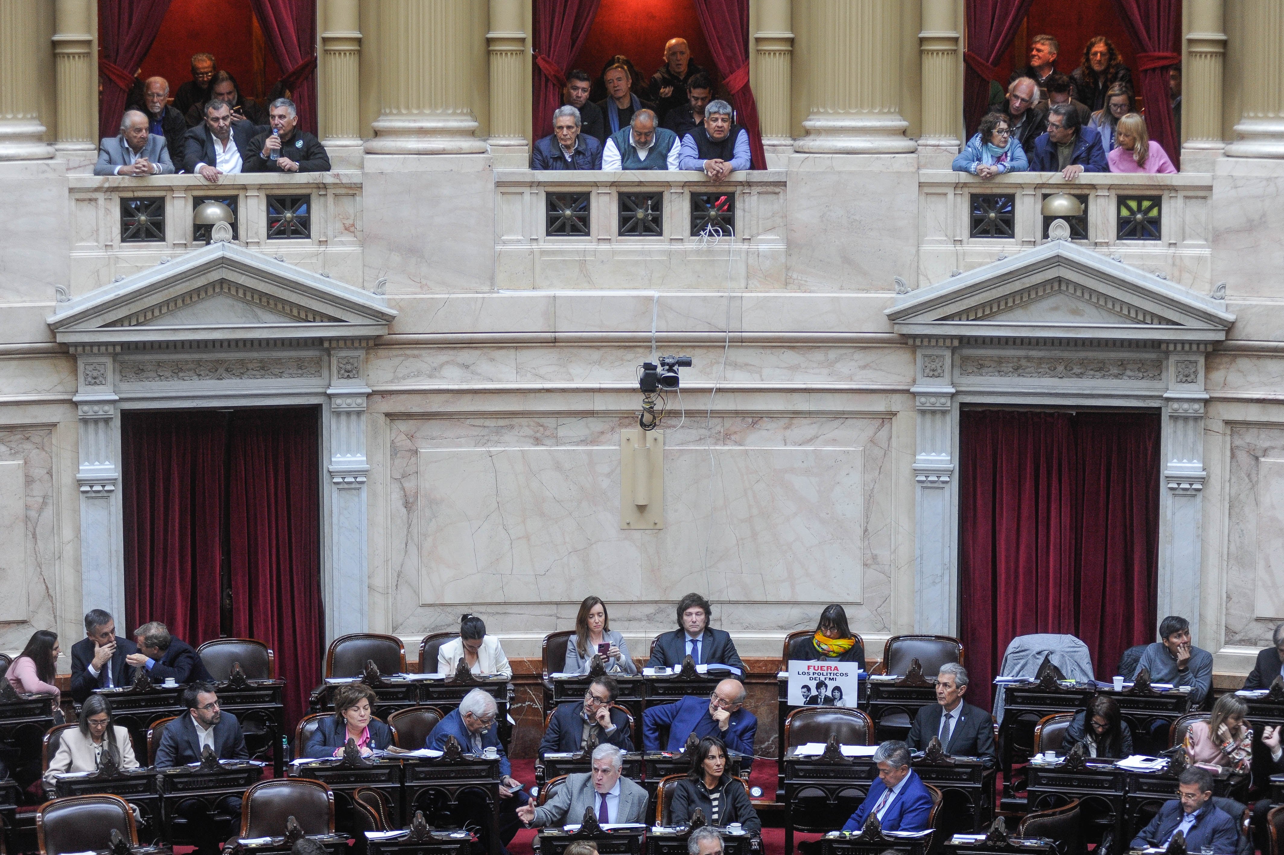 Con apoyo sindical, el proyecto de Ganancias obtuvo luz verde y pasó al Senado (Foto: Federico López Claro)