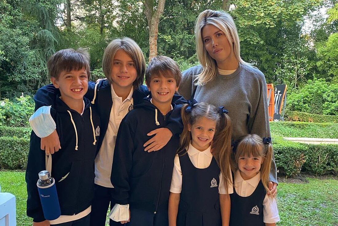 La fortuna que invierte Wanda Nara en la educación de sus hijos en Francia