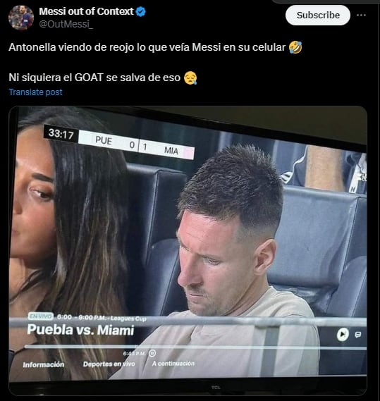 La reacción de Antonela Rocuzzo con Lionel Messi que hizo estallar las redes sociales