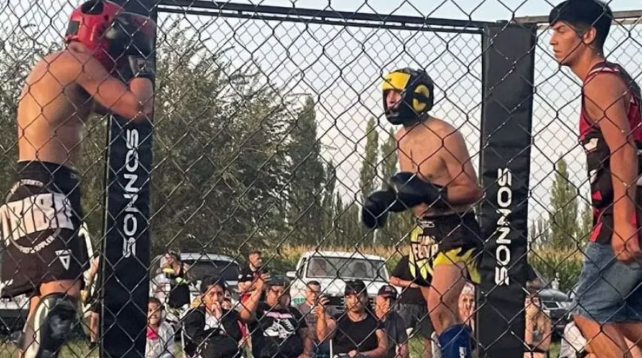 El sujeto no podrá volver a participar de un encuentro de kick boxing, la actividad que practica, hasta que no pague las cuotas que adeuda. Foto: NA