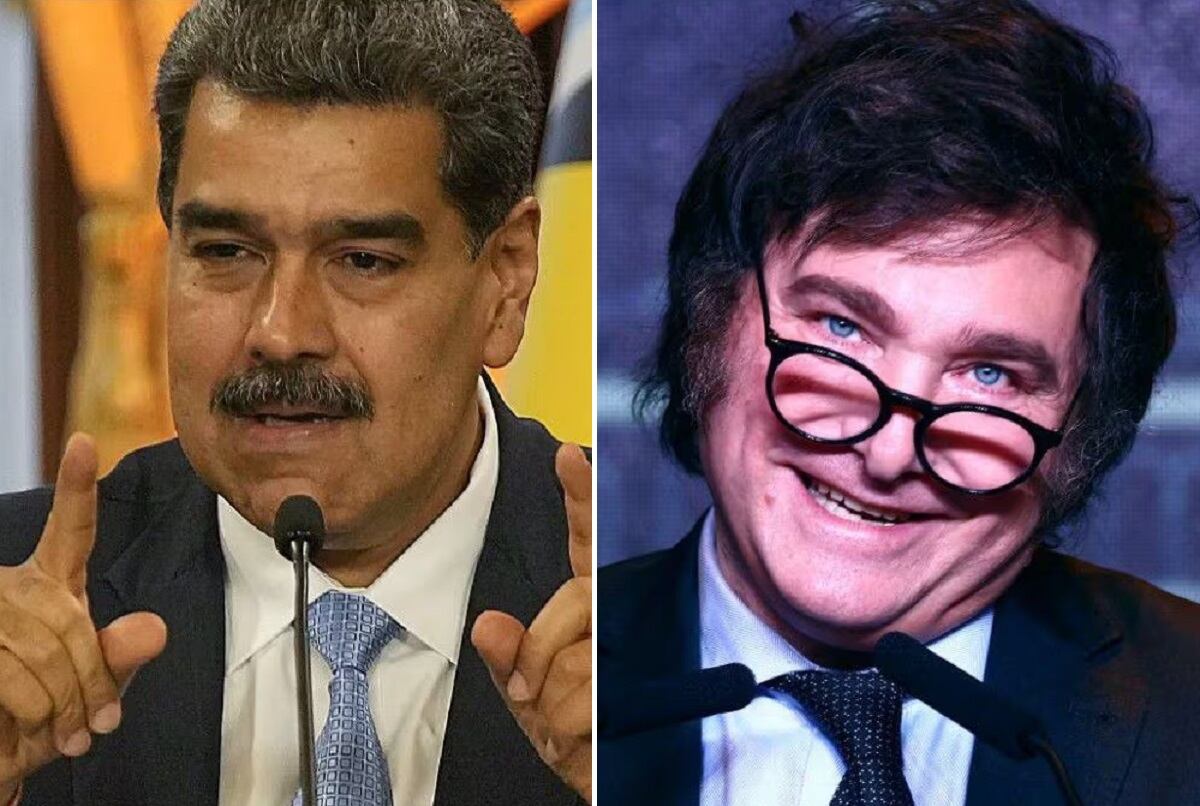 El presidente venezolano Nicolás Maduro fue crítico con el libertario Javier Milei