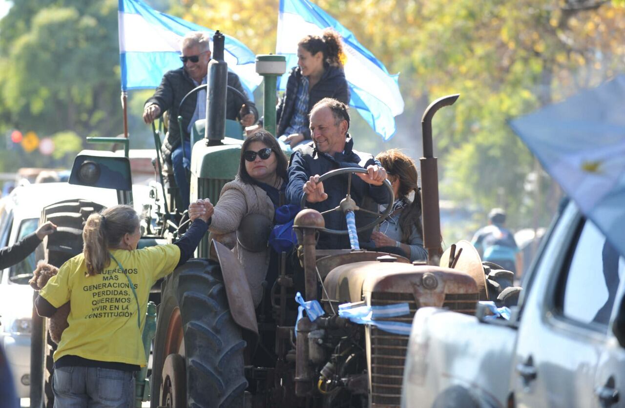 El tractorazo entrando en CABA