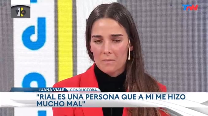 Juana Viale, sobre Jorge Rial: "Me hizo mucho mal".