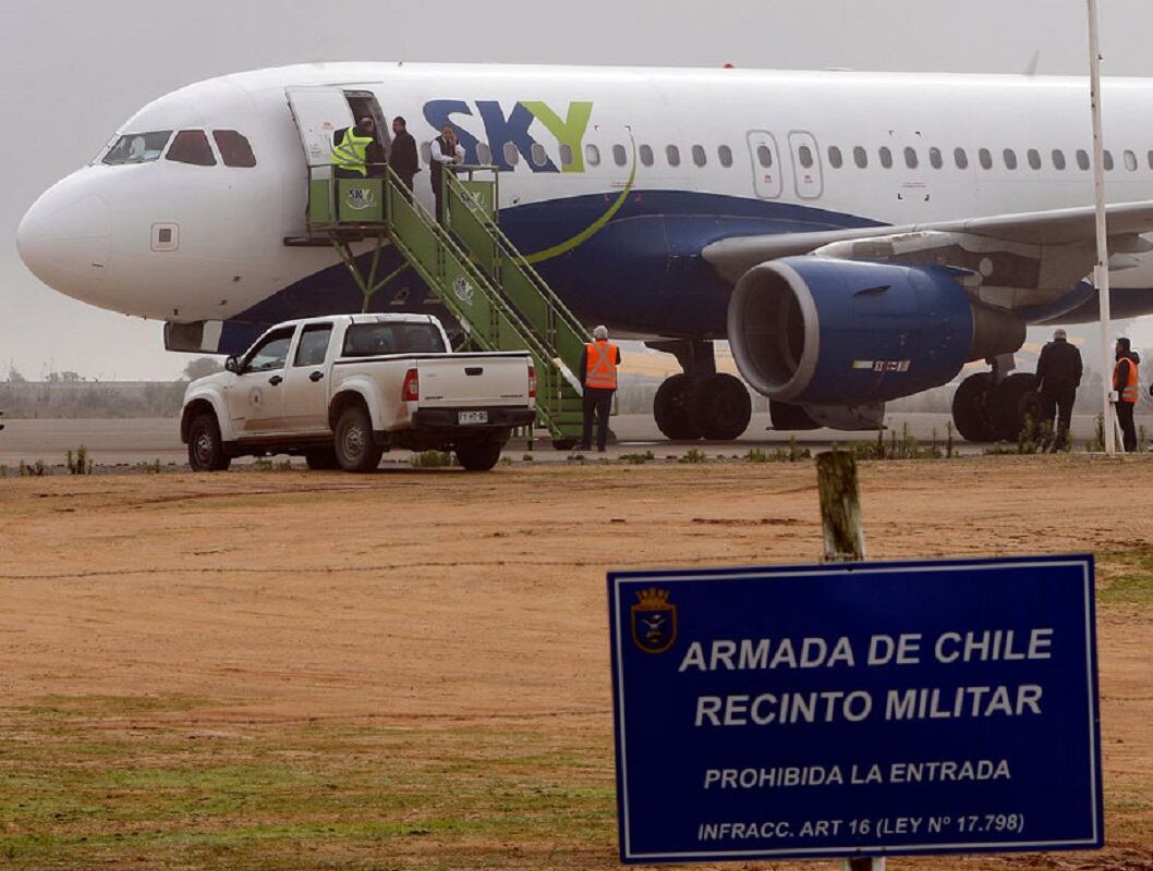 Aeropuerto de Concón reabrirá con vuelos comerciales en 2027, hoy tiene uso militar (Gentileza)