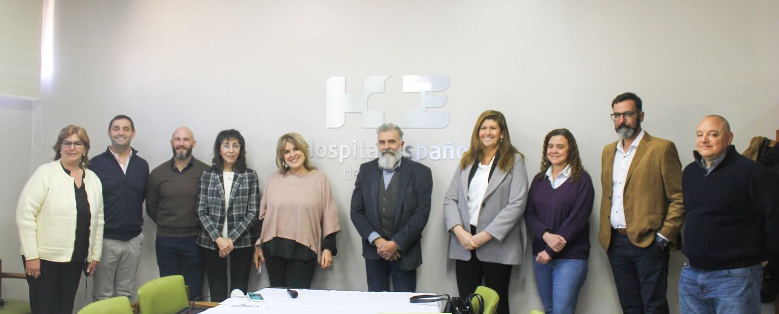 Por la Fundación Trasplante de medula ósea : Dra. Claudia Paniccia, Ing. Dario Calzetta, Dr. Nicolás Lupo , Dra. Graciela Salinas, Dra. Silvia, Juan Manuel Fieg. Por el Hospital Español: Dr Raúl Romeo; Maria Clara Lopez Ríos, Dra.Verónica Guidet, Dr.Luis Battistini.