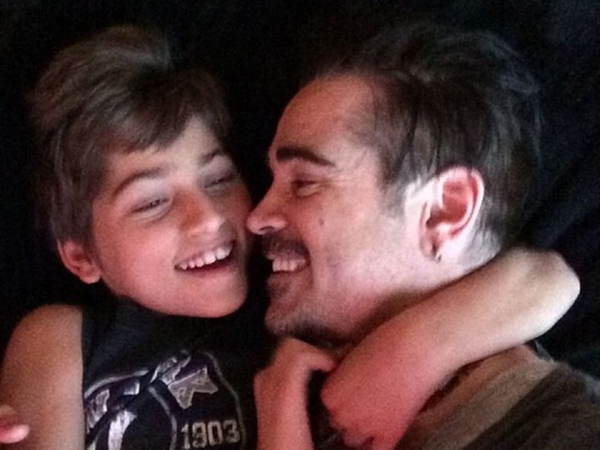 James, el hijo del actor Colin Farrell, tiene síndrome de Angelman. Su historia en la revista People se hizo viral.  (Web)